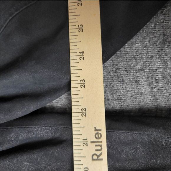 John Varvatos Collection Easy-Fit Men's Jacket Size L Black Goatskin Zip Bomber - Picture 12 of 16